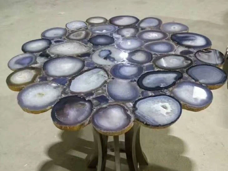 Grey Semi Precious Stone Slab