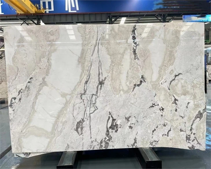 Natural Chinese Dior White Marble Slab