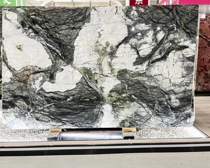 Green Impression Marble polished slab Green Impression Marble polished slab