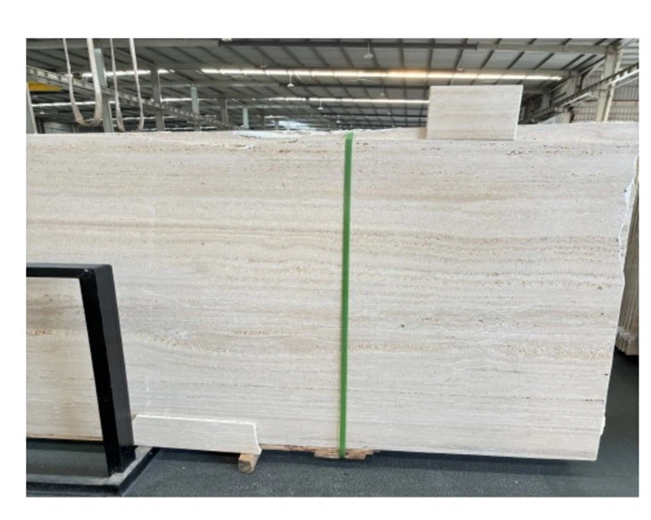 White Travertine Italian Slabs For Projects